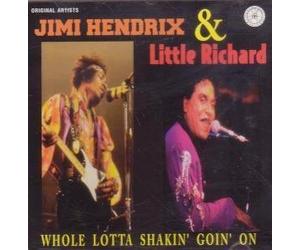JIMI HENDRIX/LITTLE RICHARD - WHOLE LOTTA SHAKIN GOIN ON CD EUROPEAN FAT BOY 1994
