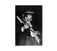 JIMI-HENDRIX' ROCK LEGEND Poster sur toile Décoration de chambre à coucher Paysage sportif Décoration de bureau Chambre Cadeau Poster sur toile Décoration murale Peinture pour salon chambre Décoration