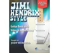 Jimi Hendrix Style Guitar Book with Video & Audio Access