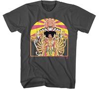Jimi Hendrix T Shirt Axis Album Cover Adult Short Sleeve T Shirts Vintage Styles Graphic Tees Hemden(Large)