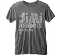 Jimi Hendrix - T-Shirt Burnout - Stencil Logo Vintage (Xxl)