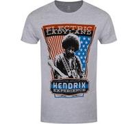 Rocks Off – T-shirt Jimi Hendrix Electric Ladyland Taille M Gris Unisexe – Import