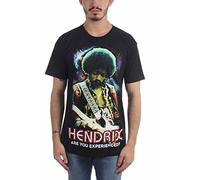Jimi Hendrix T-shirt Galaxy pour homme - Noir - X-Large