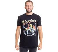 Jimi Hendrix - T-shirt Homme/Femme Unie RO4268 (XXL) (Noir)