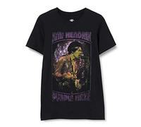 Jimi Hendrix - T-Shirt # S Unisex Black # Purple Haze Frame [Import]
