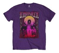 Jimi Hendrix - T-Shirt # S Unisex Purple # Karl Ferris Wheel [Import]