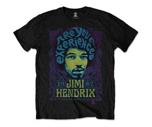 Jimi Hendrix - T-Shirt # XXL Black Unisex # Experienced [Import]