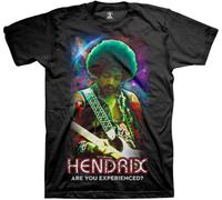 Jimi Hendrix Tričko Cosmic Uni Noir XL
