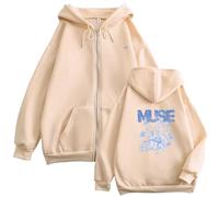 JIMIN MUSE Sweat À Capuche Zippé, PARK JIMIN SOLO Album K-pop Support Unisexe Cardigan Sweatshirt Top(Kakhi-thin,XL)