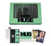 JIMIN OF BTS - [MUSE] (Weverse Albums Ver.) Booklet + QR Card + 3D Instant Photo + Photocard + 2 Extra Photocards