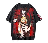 jiminhope Anime Angels of Death T-Shirt Zack Chemisier à Manches Courtes imprimé Ray Haut à col Rond Ample à Manches personnalisées