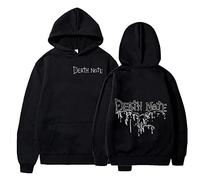 jiminhope Anime Death Note Hoodie L Lawliet Hoodie The Shinigami Ryuk Pull Yagami Light Kira À Capuche À Manches Longues pour Les Fans D'anime