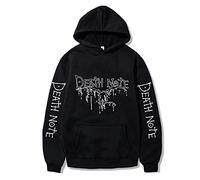 jiminhope Anime Death Note Hoodie L Lawliet Hoodie The Shinigami Ryuk Pull Yagami Light Kira À Capuche À Manches Longues pour Les Fans D'anime