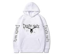 jiminhope Anime Death Note Hoodie L Lawliet Hoodie The Shinigami Ryuk Pull Yagami Light Kira À Capuche À Manches Longues pour Les Fans D'anime