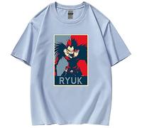 jiminhope Anime Death Note T-Shirts Ryuk T-Shirts Pull Ryuk Top Death Note The Shinigami Ryuk Vêtements