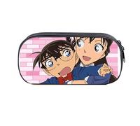 jiminhope Anime Detektiv Conan Trousse Kaito Kid Garçons Filles Grande Capacité Etudiante Trousse à Crayons Nouveau Sac de Rangement Papeterie Filles Trousse de Maquillage
