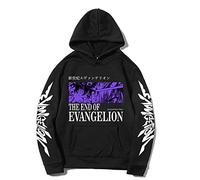jiminhope Anime EVA Evangelion Hoodie Rei Ayanami Hoodie Shinji Ikari Pullover Asuka Langley Souryuu EVA Hoodie pour Les Fans duime