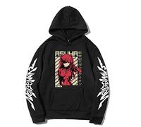 jiminhope Anime EVA Evangelion Hoodie Rei Ayanami Hoodie Shinji Ikari Pullover Asuka Langley Souryuu EVA Hoodie pour Les Fans duime