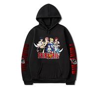 jiminhope Anime Fairy Tail Sweat à Capuche Lucy Sweat Lucy Pull Natsu Sweat à Capuche à Manches Longues