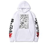 jiminhope Anime Record of Ragnarok Gautum Buddha Sweat À Capuche Pull Unisexe Manches Longues Sakyamuni Sweat À Capuche pour Record of Ragnarok Fans