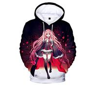 jiminhope Anime Seraph of The End Sweat à Capuche Ichinose Guren Sweatshirt Hyakuya Mikaela Pull Hiiragi Shinoa Cosplay Sweat à Capuche à Manches Longues