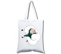 jiminhope Anime Spy x Family sacs fourre-tout étudiant dessin animé périphérique fermeture éclair/sac à bandoulière sans fermeture éclair réutilisable Shopping sac de grande capacité