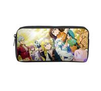 jiminhope Anime The Seven Deadly Sins Trousse Garçons Filles Etudiants Cartoon Meliodas Sac à Crayons Teenager Zipper Handbag Women Cosmetic Case Makeup Bag