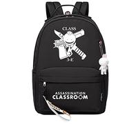 jiminhope Assassination Classroom Sac À Dos Anime Pochita Imprimer Petit Pendentif Zipper Voyage Sac À Dos Mignon Dessin Animé Étudiant Sac pour Garçons Filles