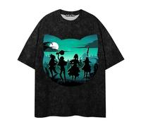 jiminhope KonoSuba: God's Blessing on This Wonderful World! T-Shirt Anime Print Casual Oversize Short Sleeve Retro Harajuku Style T-Shirt KonoSuba