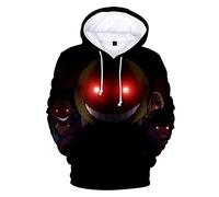jiminhope Unisexe Assassination Classroom à Capuche Anime Dessin animé Automne à Manches Longues Pull Korosensei Shiota Akabane imprimé Haut Causal
