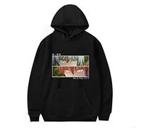 jiminhope Unisexe Assassination Classroom à Capuche Anime Dessin animé Automne à Manches Longues Pull Korosensei Shiota Akabane imprimé Haut Causal