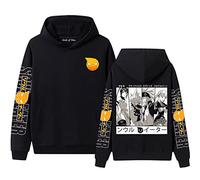 jiminhope Unisexe Maka Albarn Capuche Anime Soul Eater Pull Sweats Pull Harajuku à Manches Longues