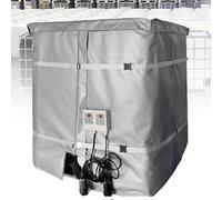 JIMINHUIXIN 200 L/1 000 L Chauffage de Fût IBC, Couverture Chauffante pour Fût de 2000W/4000W (Qualité Industrielle), Réchauffeur de Fûts à Huile, Ceinture Chauffante Électrique pour Seau