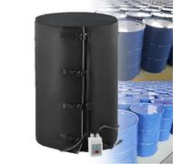 JIMINHUIXIN 200 L/1 000 L Chauffage de Fût IBC, Couverture Chauffante pour Fût de 2000W/4000W (Qualité Industrielle), Réchauffeur de Fûts à Huile, Ceinture Chauffante Électrique pour Seau