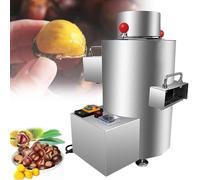 JIMINHUIXIN 550W Décortiqueur de Châtaignes Automatique Commercial, Eplucheuse de châtaignes, Machine à Éplucher Les Châtaigne Électrique - Éplucheur Chataigne 200 kg/h en Acier Inoxydable