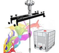 JIMINHUIXIN Agitateur IBC 1/2HP, 3/4HP, 1HP | Mélangeur de Réservoir Pneumatique 265G avec Hélice Pliable et Support | Machine à Mélanger la Peinture pour Cuves IBC