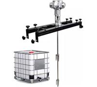 JIMINHUIXIN Agitateur Pneumatique IBC 1 Tonne, 1/2HP, 3/4HP, 1HP | Mélangeur de Peinture 265 Gallons avec Support et Hélice Pliable pour Peintures, Colles, Revêtements