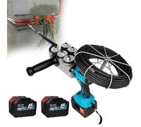 JIMINHUIXIN Machine À Tirer Les Fils Automatique, Enfileuse Électrique, 40 m/Min Efficace, Enrouleur 30 M, pour Passer Câbles À Travers Murs Et Cloisons