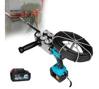 JIMINHUIXIN Machine À Tirer Les Fils Automatique, Enfileuse Électrique, 40 m/Min Efficace, Enrouleur 30 M, pour Passer Câbles À Travers Murs Et Cloisons