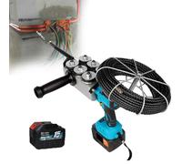 JIMINHUIXIN Machine À Tirer Les Fils Automatique, Enfileuse Électrique, 40 m/Min Efficace, Enrouleur 30 M, pour Passer Câbles À Travers Murs Et Cloisons