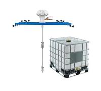 JIMINHUIXIN Mélangeur Pneumatique pour Cuve IBC avec Support | Machine à Mélanger la Peinture 265 Gallons | Agitateur Pneumatique 1/2HP, 3/4HP, 1HP et Outil de Support