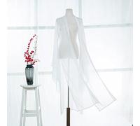 JIMINISO Fée Hanfu Manteau Adulte en Mousseline de Soie Cardigan Danse Folklorique Chinoise Chemise à Manches Longues Costume de Danse Classique Tenue de scène
