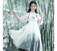 JIMINISO Hanfu Costumes pour Femmes Original Chinois Moderne Traditionnel Femme Cosplay Hanfu Ancien Bambou Grande Taille Femmes vêtements