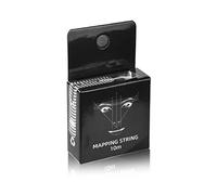 JimKing Fil de microblading pré-encré, ligne de cartographie de sourcils de qualité supérieure, 10 mètres, Noir, Non résistant à l'eau, Adulte