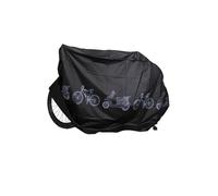 Jimkply Housse de protection pour vélo, housse de vélo imperméable, pour famille, voyage, hébergement (noir)