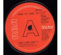 Jimmie "Bo" Horne - Horne, Jimmie Bo Don't Worry About It 7" RCA 2522 EX 1975