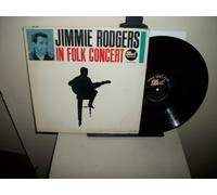 JIMMIE RODGERS (2ND) - JIMMIE RODGERS (2ND) - in folk concert DOT 3496 (LP vinyl record)