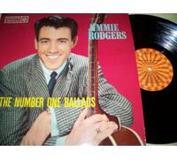 JIMMIE RODGERS (2ND) - number one ballads (ROULETTE 25033 LP)