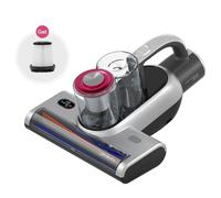 JIMMY BD7 Pro Aspirateur anti-acariens sans fil à double tasse, entrée d'aspiration de 245 mm, tasse à poussière de 0,5 L, capteur de poussière intelligent