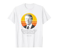 Jimmy Carter Citation Lien de Notre humanité est Plus Fort T-Shirt
